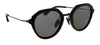 Prada 0PR 05YS 1AB5Z1 Round Black Black Sunglasses