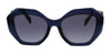 Prada 0PR 16WSF 08Q08I Square Blue Blue Sunglasses