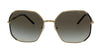 Prada 0PR 52WS AAV0A7 Butterfly Black/Gold Black Sunglasses
