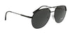 Prada 0PR 55US 1AB5S0 Aviator Black Black Sunglasses