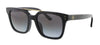 Tory Burch  Square Black Black Sunglasses