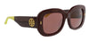 Tory Burch 0TY7170U 189275 Square Oxblood Brown Sunglasses