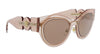 Versace 0VE2234 125273 Cateye Transparent Pink Pink Sunglasses