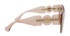 Versace 0VE2234 125273 Cateye Transparent Pink Pink Sunglasses