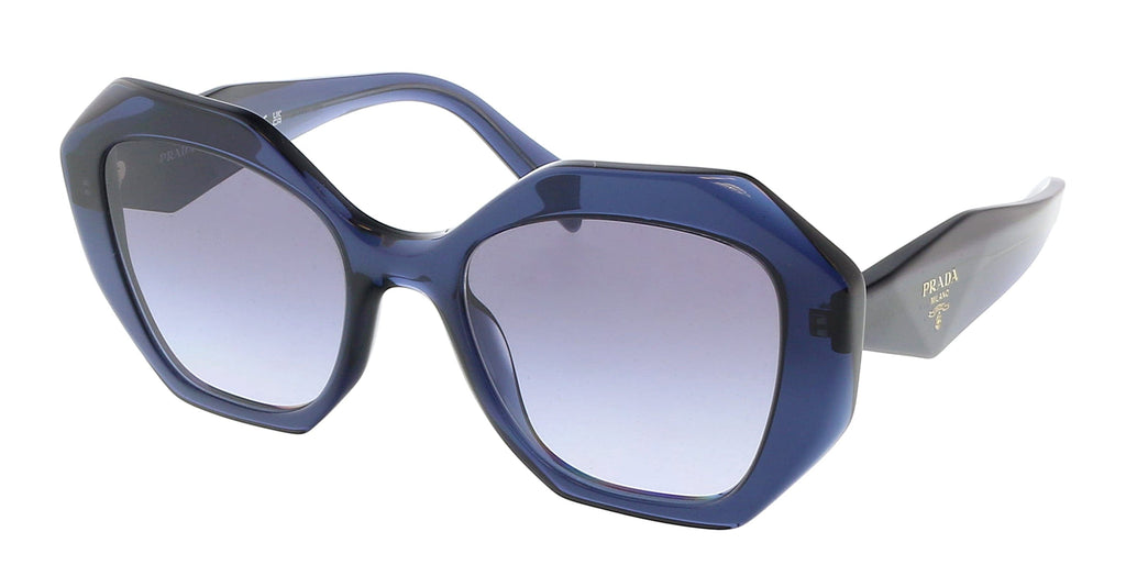Prada  Square Full Rim Blue Sunglasses
