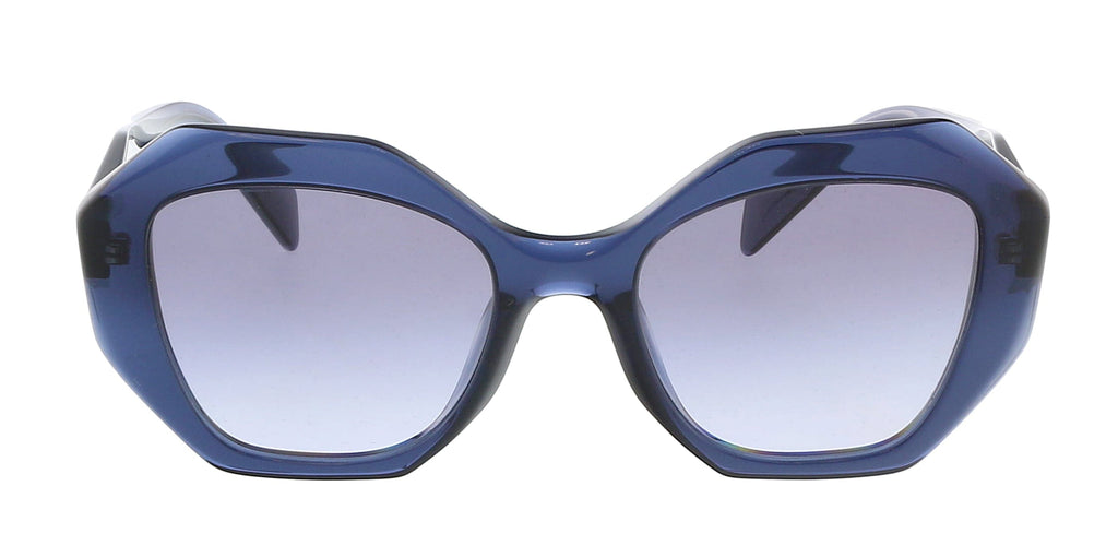 Prada 0PR 16WS 08Q08I Square Full Rim Blue Sunglasses