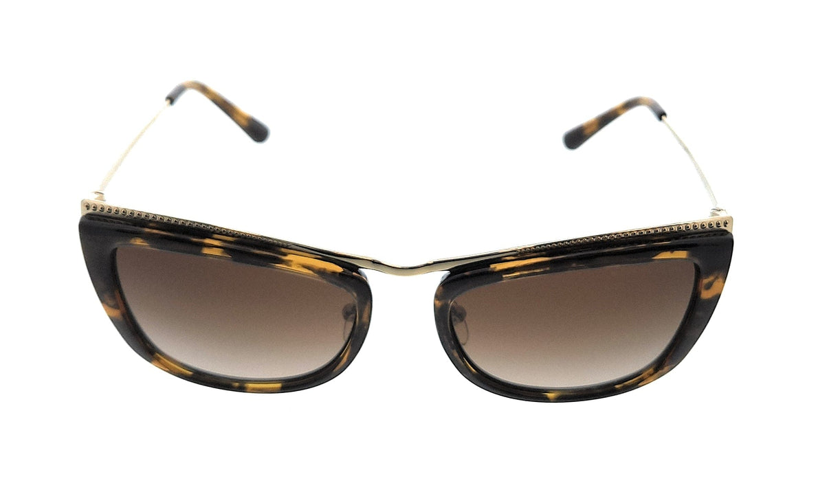 Michael Kors 0MK1064 101413 Zaria Gold-Tortoise Cat Eye Sunglasses