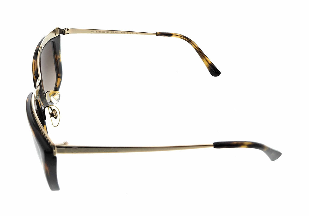 Michael Kors 0MK1064 101413 Zaria Gold-Tortoise Cat Eye Sunglasses