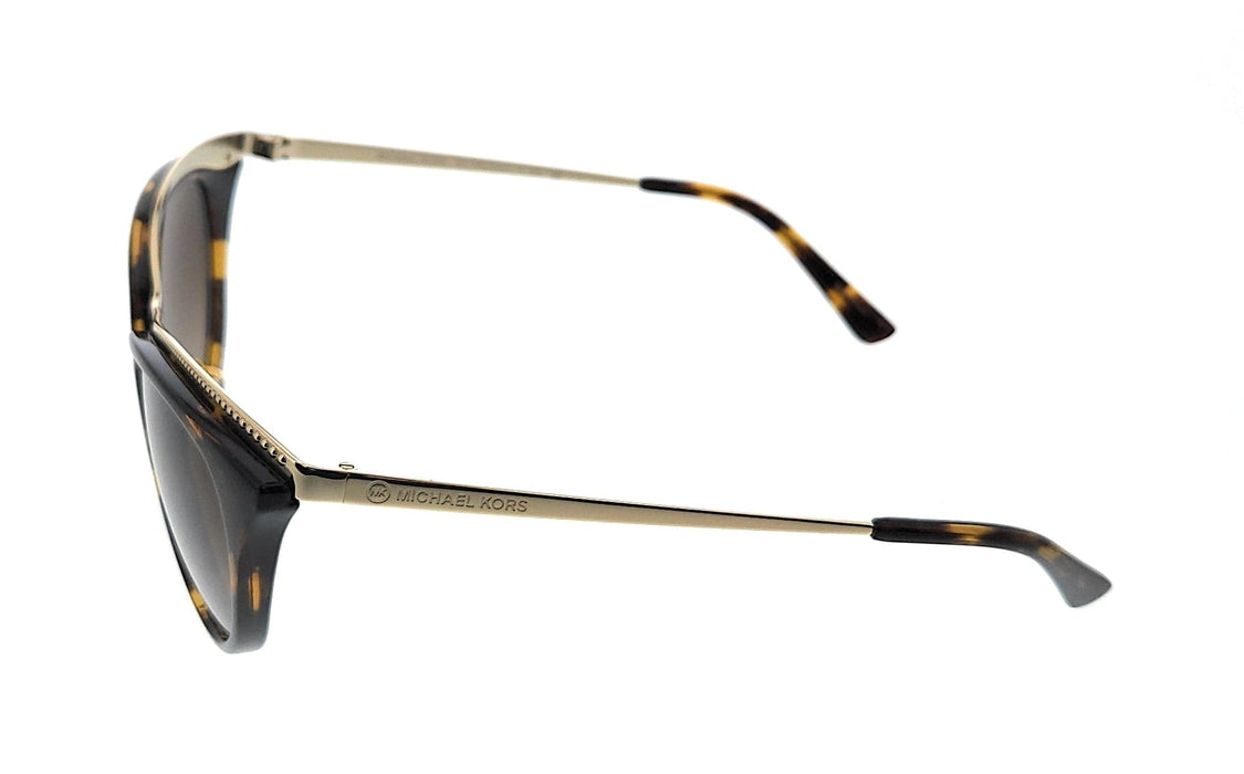 Michael Kors 0MK1065 101413 Gold-Tortoise Cat Eye Sunglasses