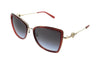 Michael Kors  Light Gold/Crimson Butterfly Sunglasses