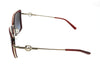 Michael Kors 0MK1067B 10158G Corsica Light Gold/Crimson Butterfly Sunglasses