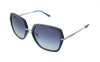 Michael Kors  Silver Blue Square Sunglasses