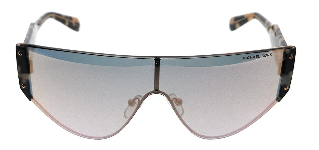 Michael Kors 0MK1080 11084Z Rose Gold Shield Sunglasses