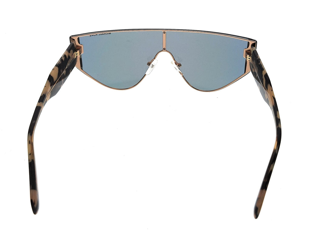 Michael Kors 0MK1080 11084Z Rose Gold Shield Sunglasses