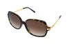 Michael Kors  Dark Tortoise/Gold Square Sunglasses