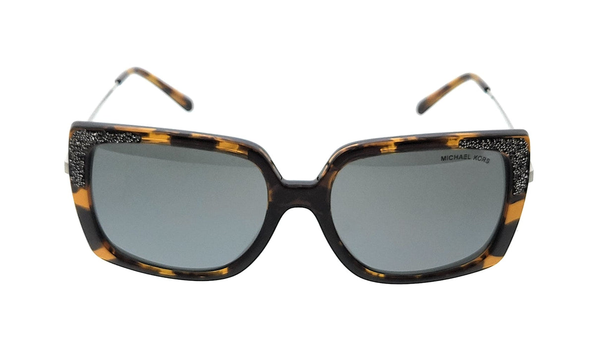 Michael Kors 0MK2131 33336V Rochelle Dark Tortoise Square Sunglasses