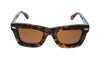 Michael Kors 0MK9043 390473 Central Park Sun Tan Tortoise Rectangular Sunglasses