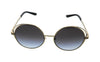 Tory Burch 0TY6085 32788G Shiny Gold Round Sunglasses