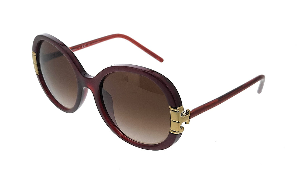 Tory Burch  Bordeaux Oval Sunglasses