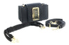 Versace Jeans Couture Black Rope Handle Mini Shoulder Bag