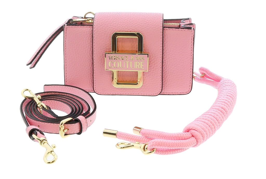 Versace Jeans Couture Rose Rope Handle Mini Shoulder Bag