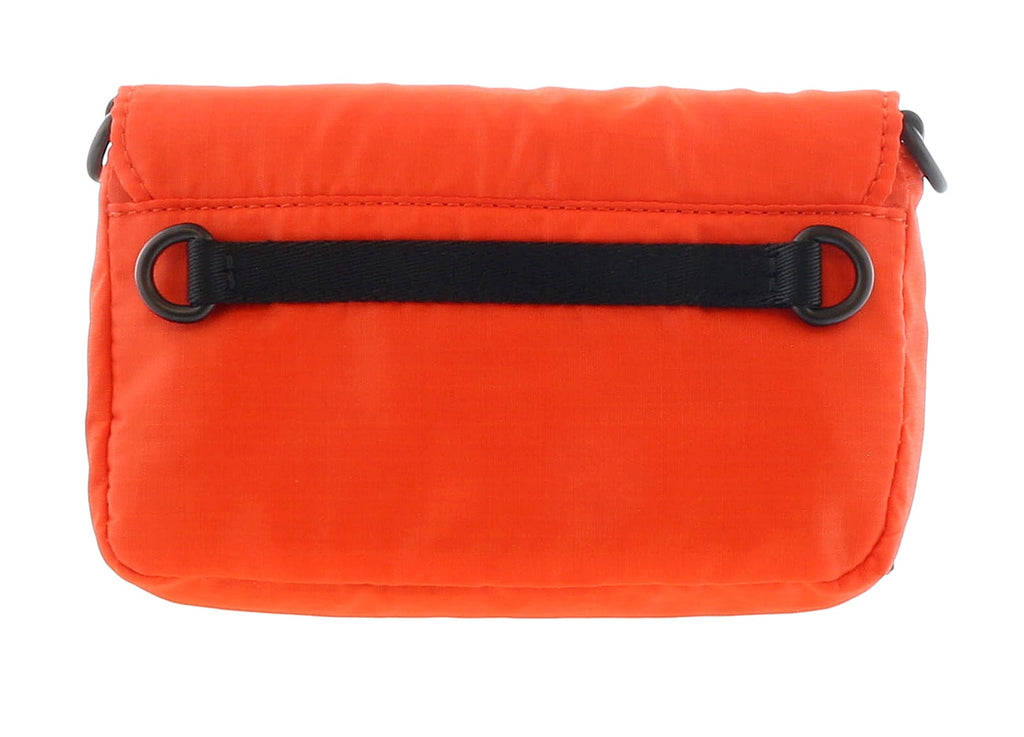 Versace Jeans Couture Flame Orange Technicolor Fabric Signature Crossbody Bag