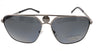 Versace 0VE2238 100181 Gunmetal Rectangular Sunglasses