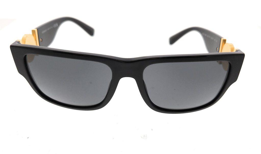 Versace 0VE4369 GB1/87 Black Rectangular Sunglasses