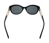 Versace 0VE4389F GB1/87 Black Round Sunglasses