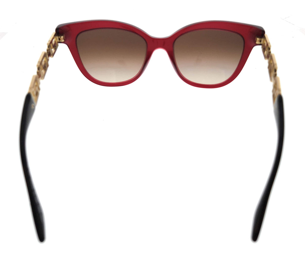 Versace 0VE4394 388/13 Bordeaux-Gold Cat Eye Sunglasses
