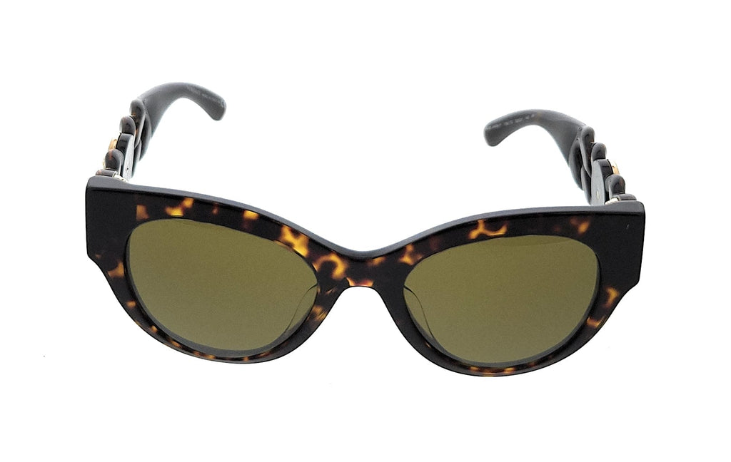 Versace 0VE4408F 108/73 Havana Cat Eye Sunglasses