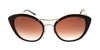 Burberry BE4251Q 340313 Bordeaux Round Sunglasses