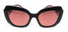 Prada 0PR 16YS 1AB06Q Black/Red Sunglasses