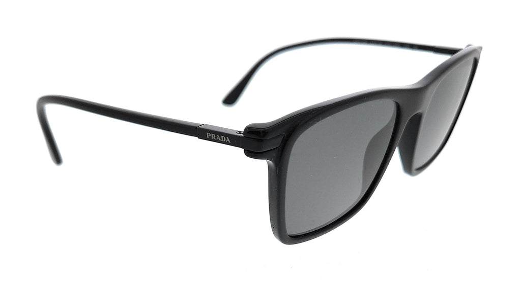 Prada 0PR 0PR 19XS 07F08G Black Polarized Square Sunglasses