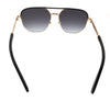 Marc Jacobs MARC 469S RHL Gold Black Aviator Sunglasses