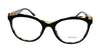 Prada 0PR 05WV 07H1O151 Cat Eye Full Rim Black/Havana Eyeglasses