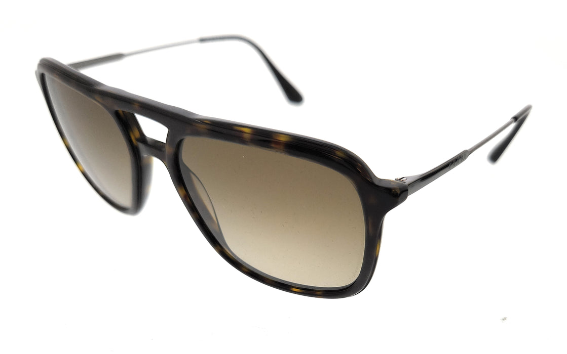 Prada 0PR 06VS 2AU1X1 Havana Brown Gradient Conceptual Sunglasses