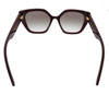 Prada 0PR 24XS UAN0A7 Bordeaux Classic Square Sunglasses