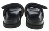 Gia Borghini Black Padded Leather Slides