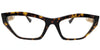 Versace 0VE3327U 108 Full Rim Havana Gold Cat Eye Eyeglasses