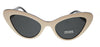 Prada 0PR 13YS 10A5S0 Full Rim White Black Cat Eye Sunglasses
