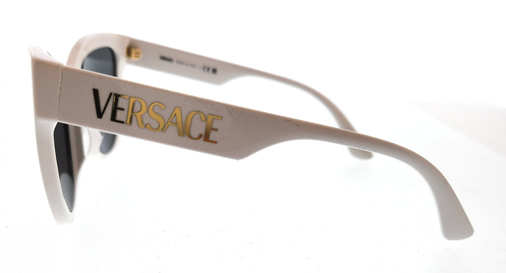 Versace 0VE4417U 314/87 Full Rim White Cat Eye Sunglasses