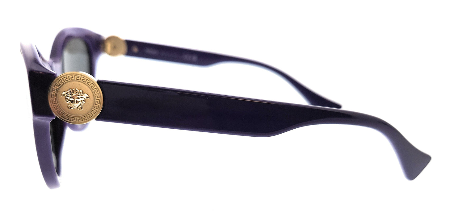 Versace 0VE4435 538787 Full Rim Purple Cat Eye Sunglasses