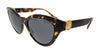 Versace  Full Rim Havana Cat Eye Sunglasses