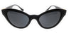 Versace 0VE4435 GB1/87 Full Rim Black Cat Eye Sunglasses