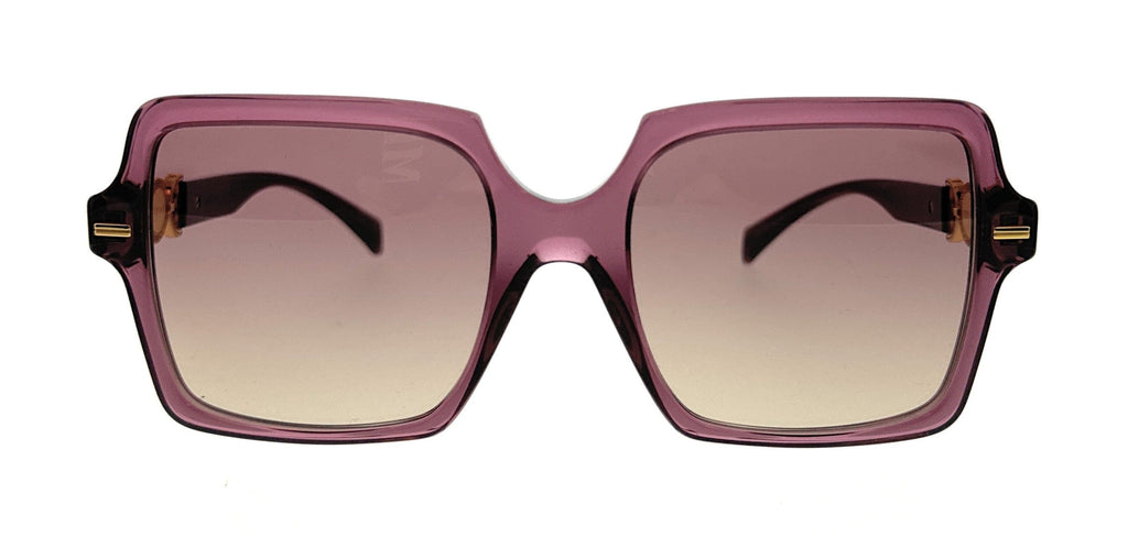 Versace VE4441 520968  Transparent Violet Square Sunglasses