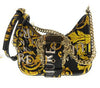 Versace Jeans Couture Black/Gold  Small Boho Baroque Shoulder Bag