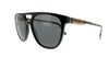 Burberry 0BE4302 3001/87 Black Pilot Logo Pattern Sunglasses