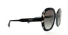 Prada 0PR 16USF KHR0A7 Black/ Spotted Brown Square  Sunglasses