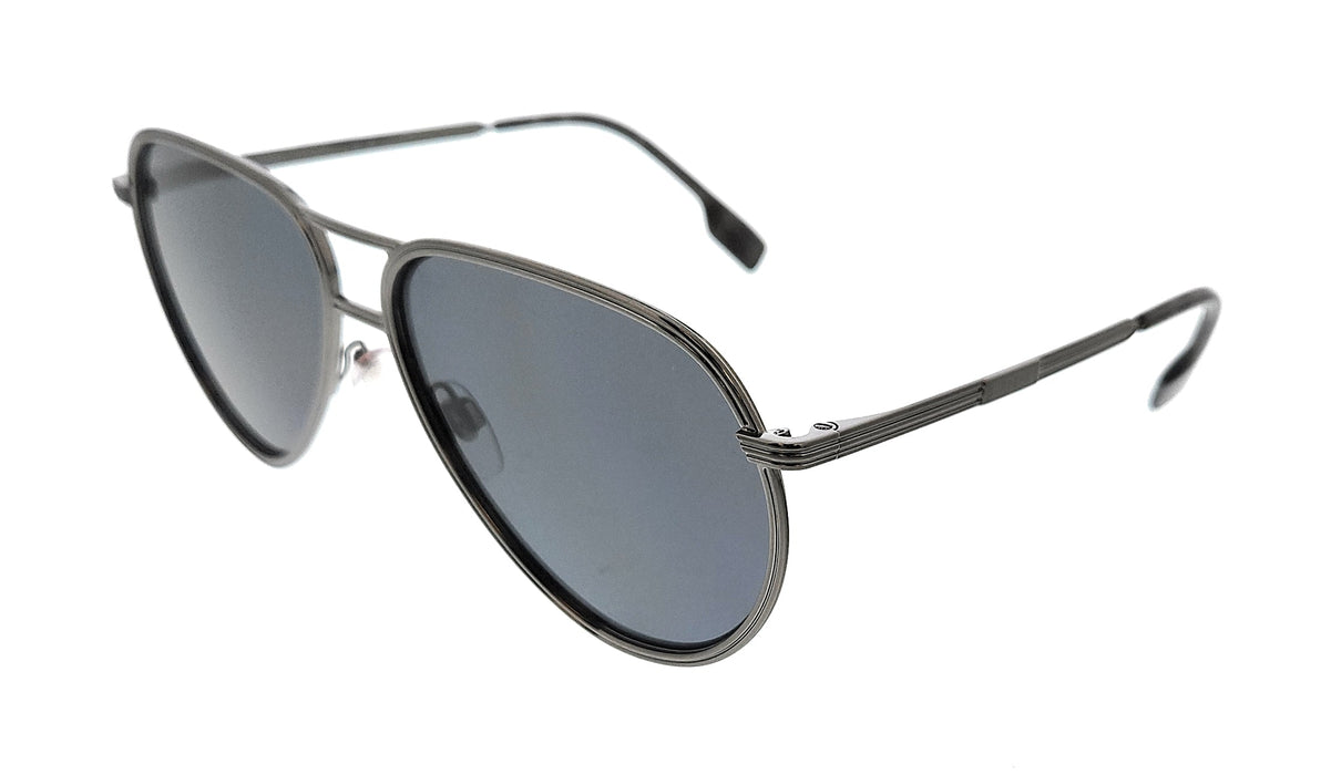 Burberry  0BE3135 114481 Scott Ruthenium Aviator Sunglasses